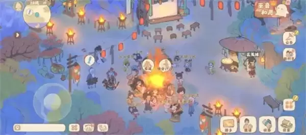 桃源深处有人家篝火晚会玩法攻略