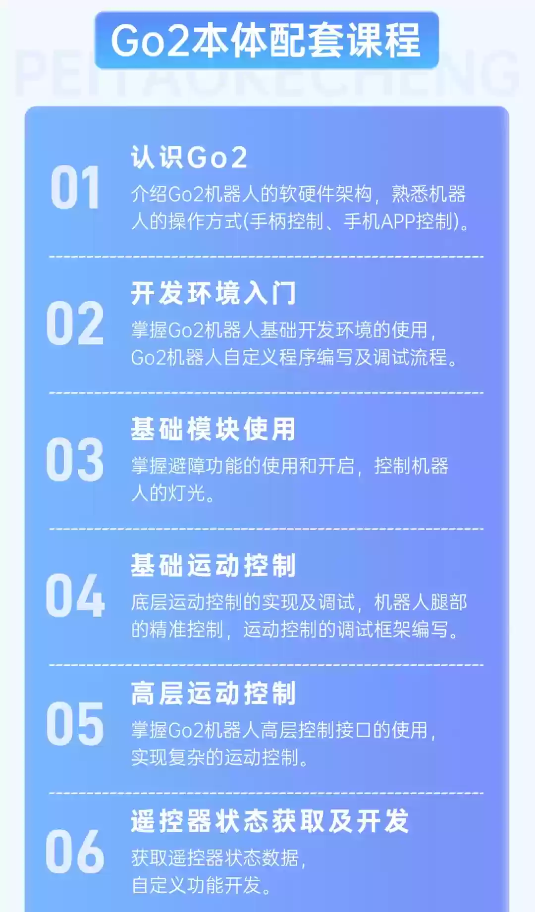 宇树四足机器人实训平台发布：提供机器人人才培养和认证服务