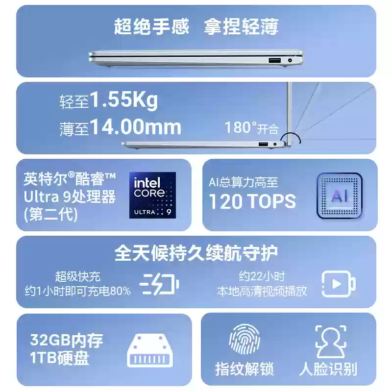 戴尔推出 Ultra 9 288V 版 Dell 14 Plus 轻薄本：1TB SSD，9999 元