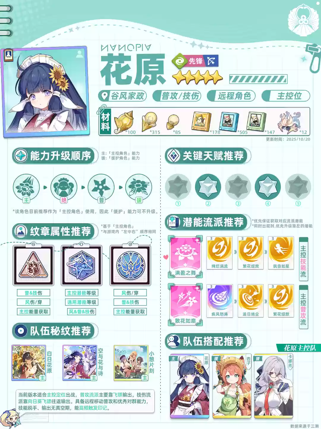 《星塔旅人》花原一图流攻略