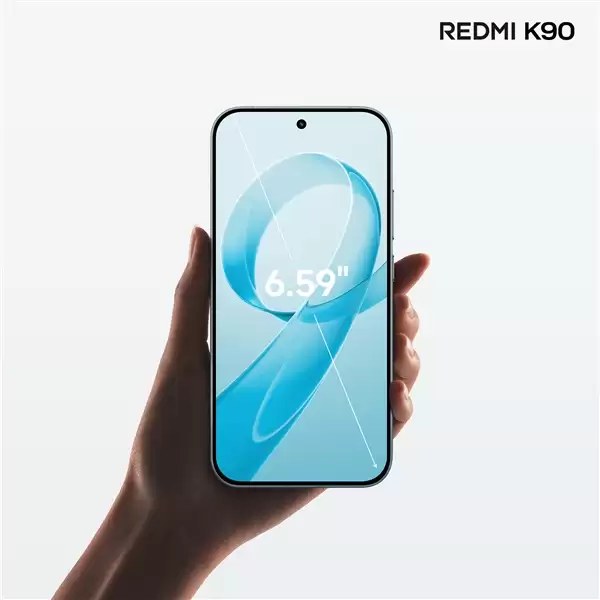 REDMI最强标准版!K90采用6.59英寸黄金中尺寸 鱼和熊掌兼得