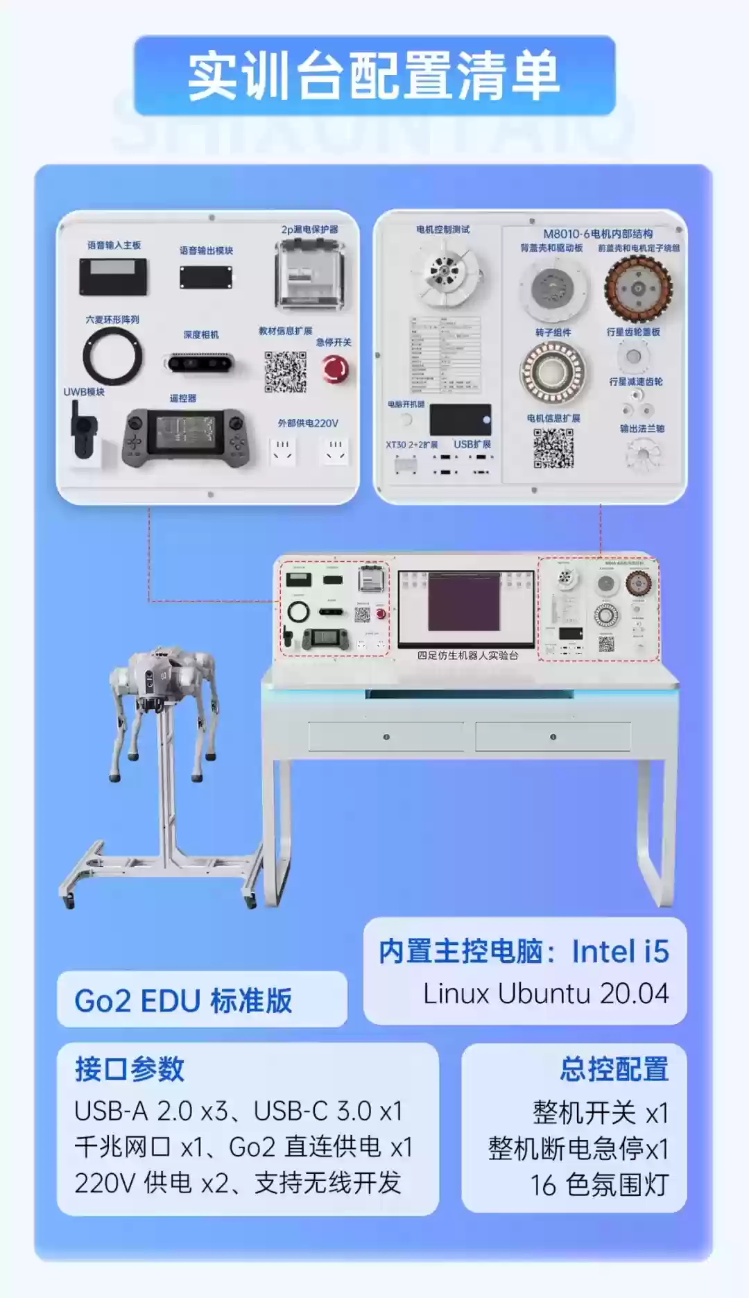 宇树四足机器人实训平台发布：提供机器人人才培养和认证服务