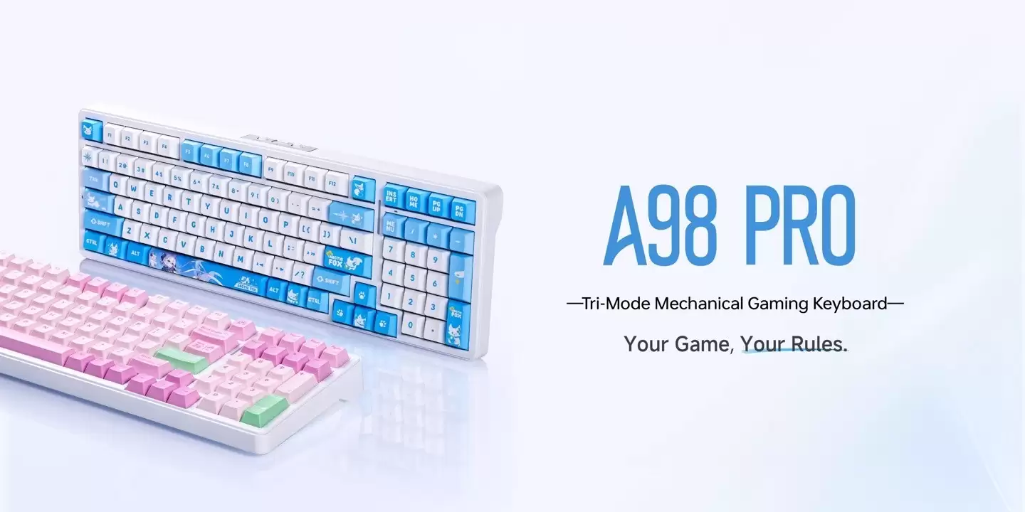 ATK A98 Pro三模机械键盘上市：多轴体可选，续航强劲，支持RGB与多系统