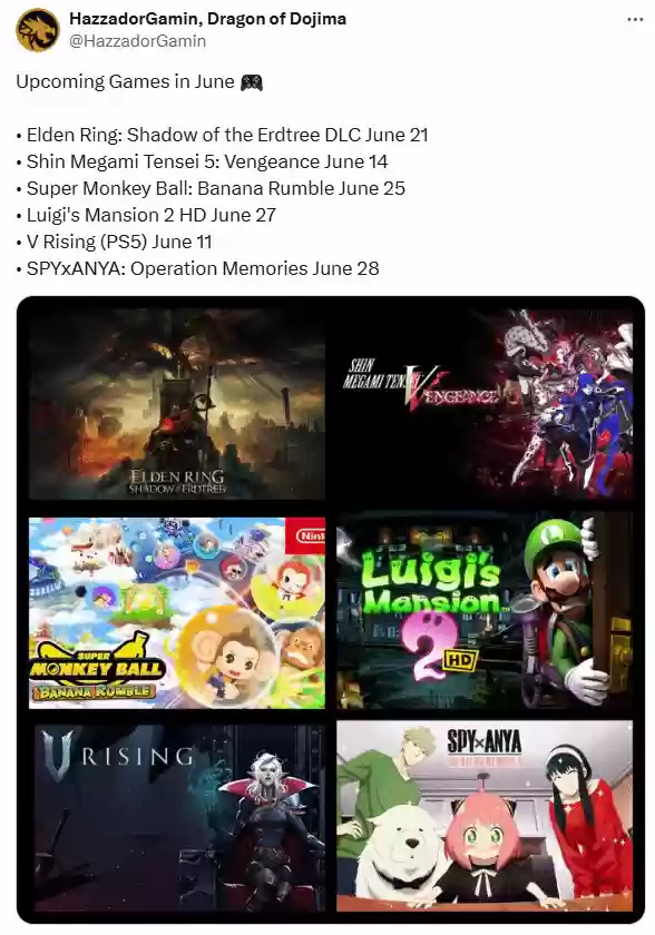 6月新游盘点：你最期待哪一款？