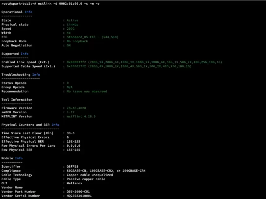 限时免费送！2台DGX Spark互联缺它不行！超擎数智200G DAC高速铜缆纳秒级互联，算力直达！