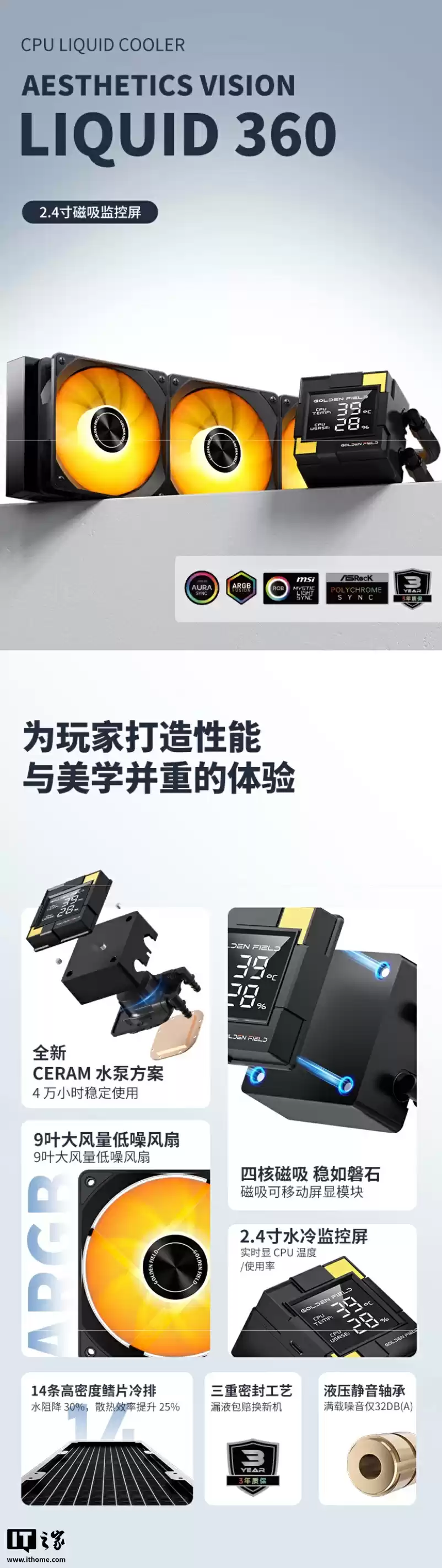 水冷数显屏特写