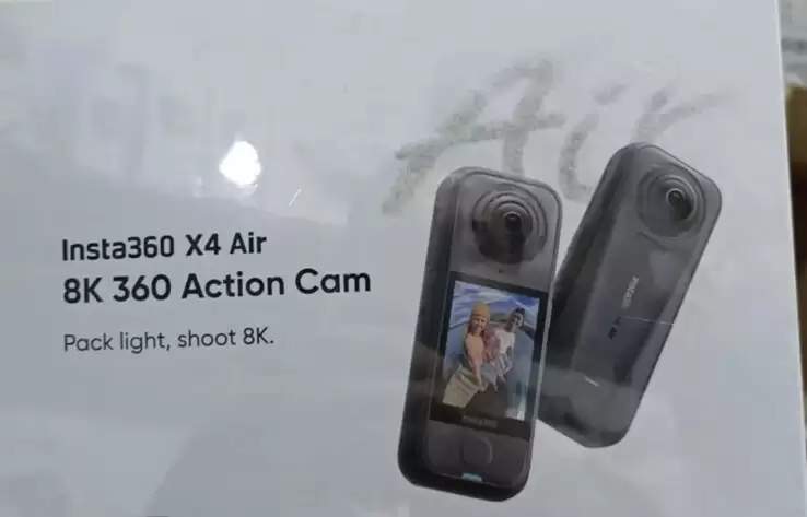影石 Insta360 X4 Air 360° 8K 运动相机曝光:1/1.8 英寸传感器、2010mAh 电池、165 克