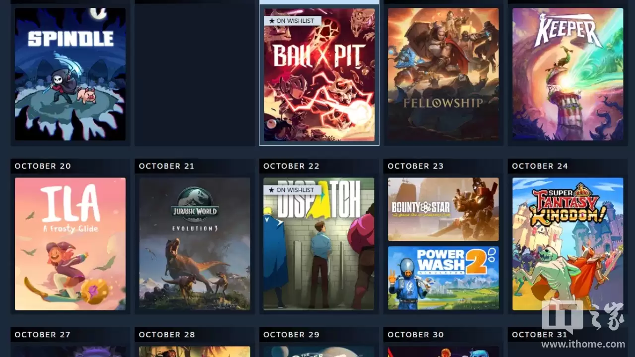 Steam 测试“个人日历”功能：智能推荐即将发售游戏，支持个性化定制
