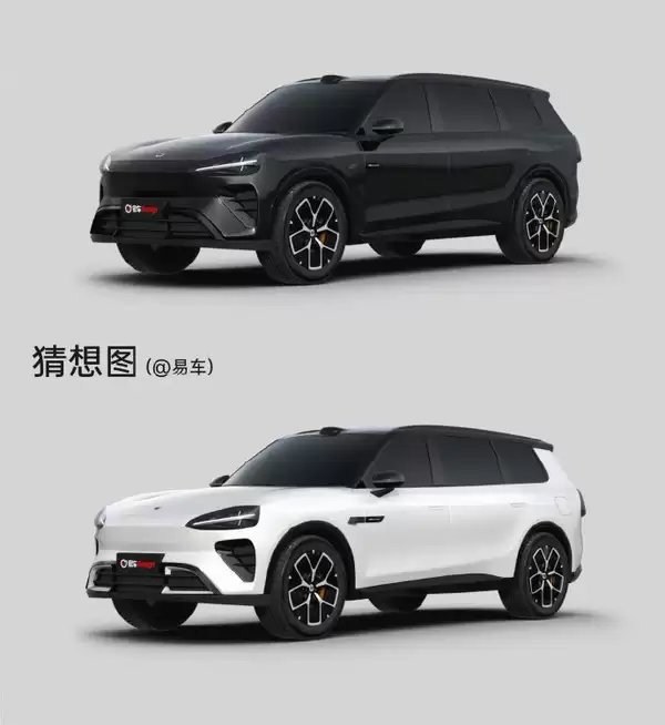小米汽车首款增程式SUV YU9假想图曝光