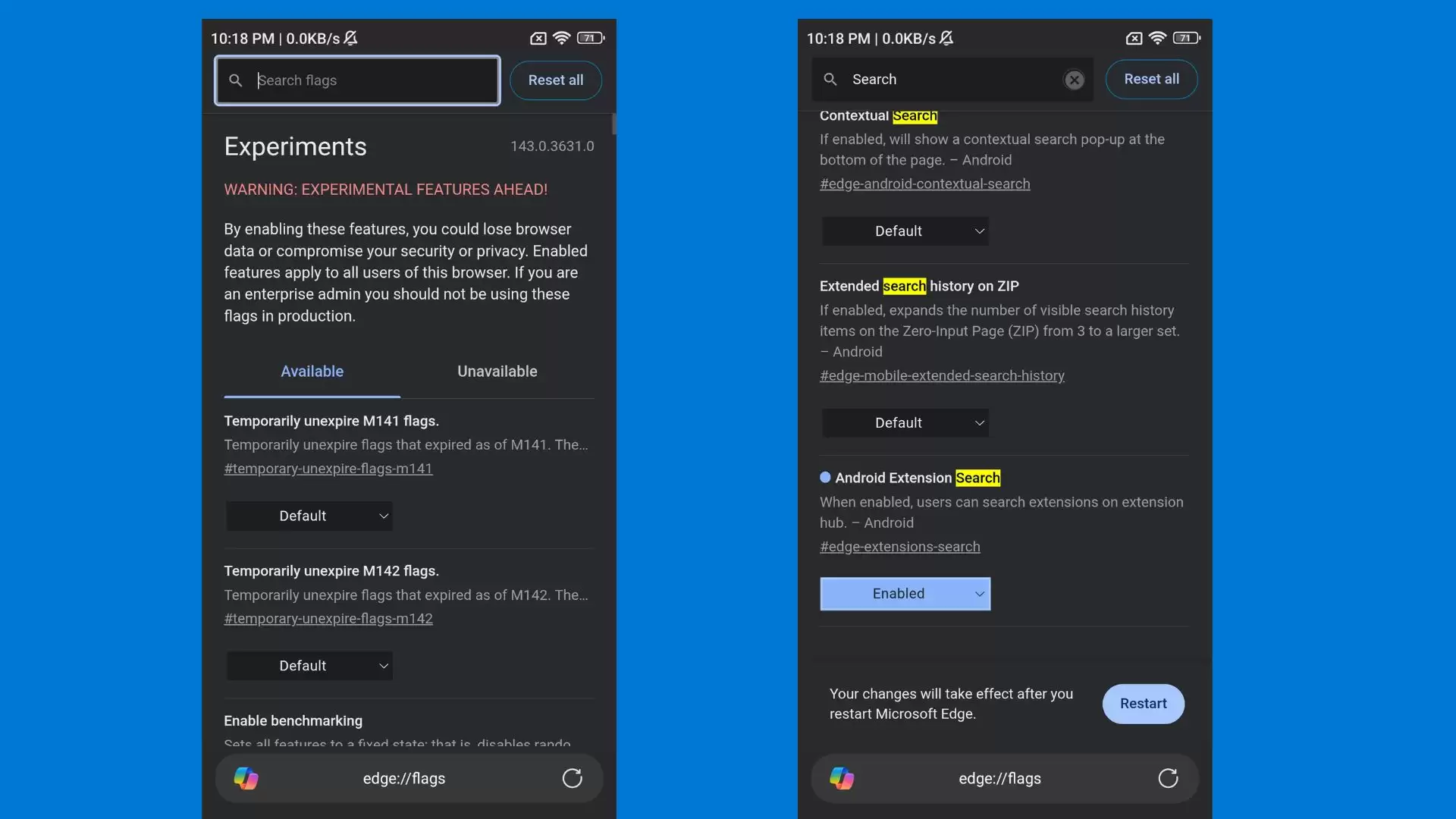微软测试新版安卓端 Edge 浏览器，将桌面版扩展程序带入手机平台