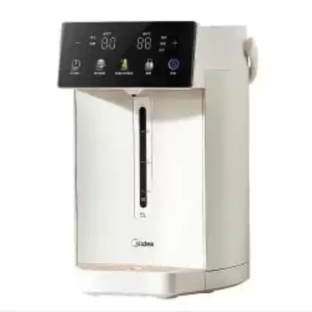 439 → 195元低过闲鱼：美的触控彩屏电热水瓶新低价，316L 无缝内胆 + 0 塑料水路