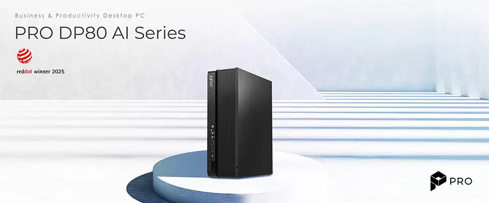 微星推出 8L SFF 台式电脑 PRO DP80 AI A2G：LGA1851，可装半高显卡
