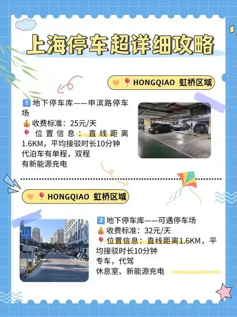 虹桥浦东火车站停车指南:多区域停车场收费与服务全解析