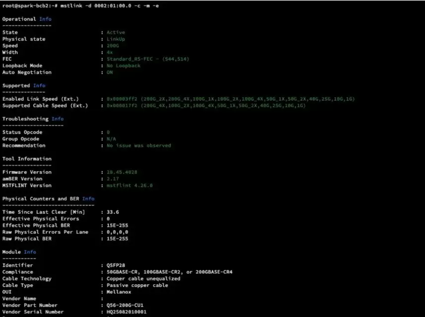 2台DGX Spark互联缺它不行!超引擎数智200G DAC高速铜缆纳秒级互联,算力直达!