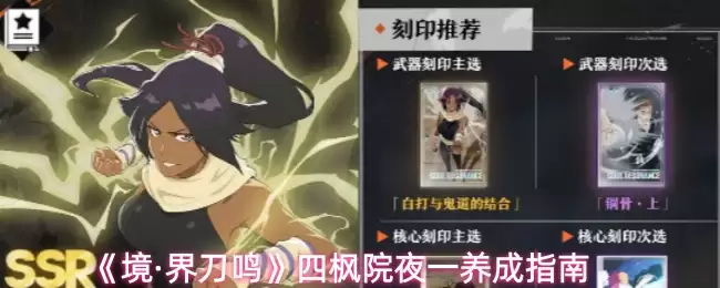 《境·界刀鸣》四枫院夜一养成指南