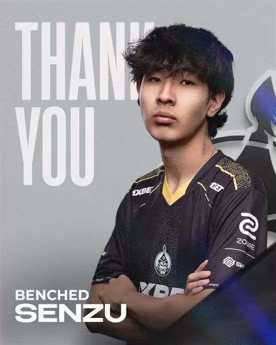 The MongolZ官宣Senzu离队，功勋选手暂别主力阵容