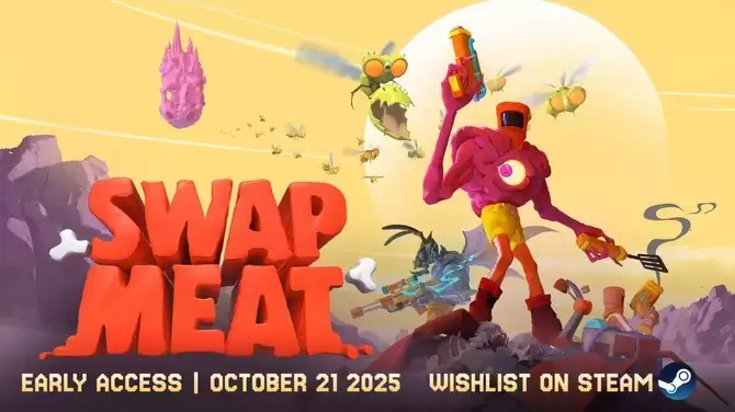 血肉交换Steam上线:怪诞宇宙中的合作肉鸽射击