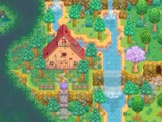 《星露谷物语》爷爷秘密房间位置