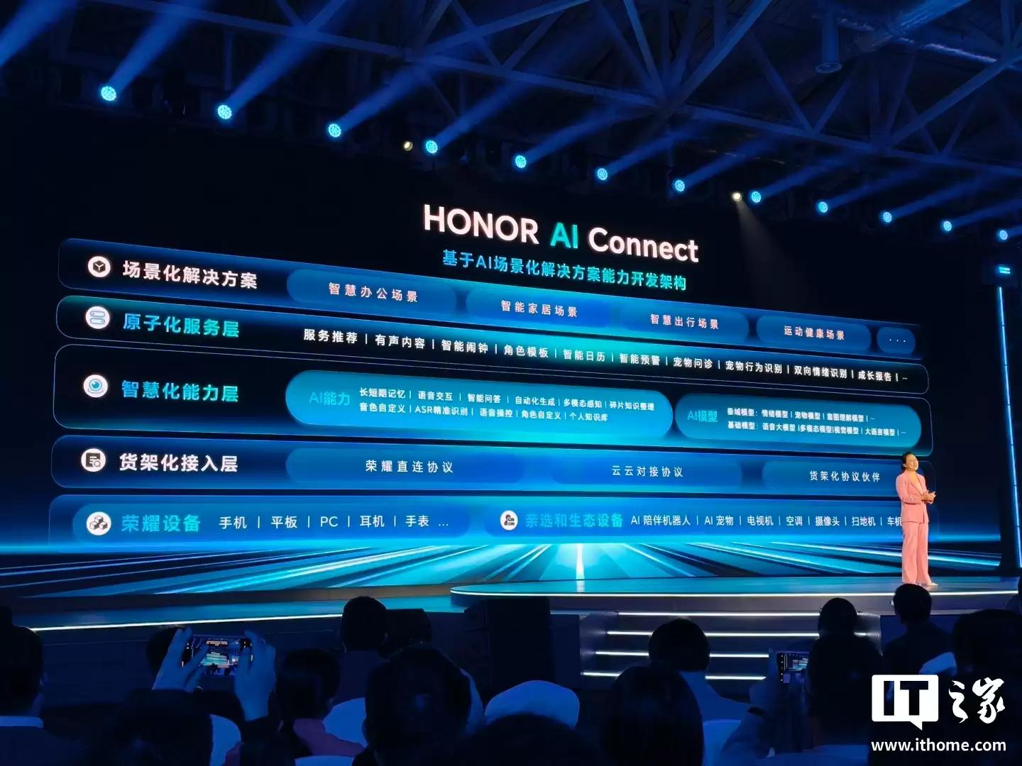 荣耀推出 AI Connect 平台,发布八大 AI 场景化生态解决方案