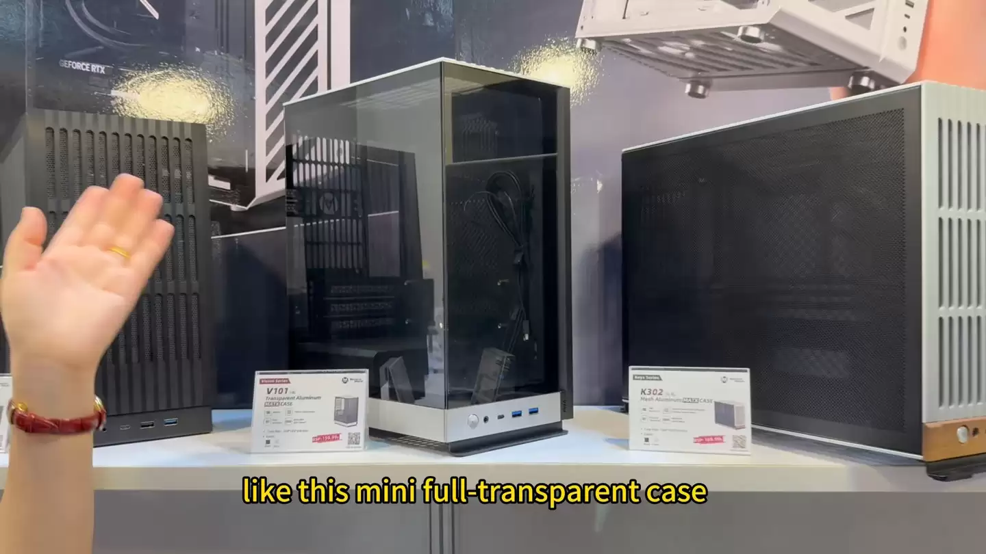 机械大师多款机箱新品亮相，含 14L ITX 铝材无柱海景房