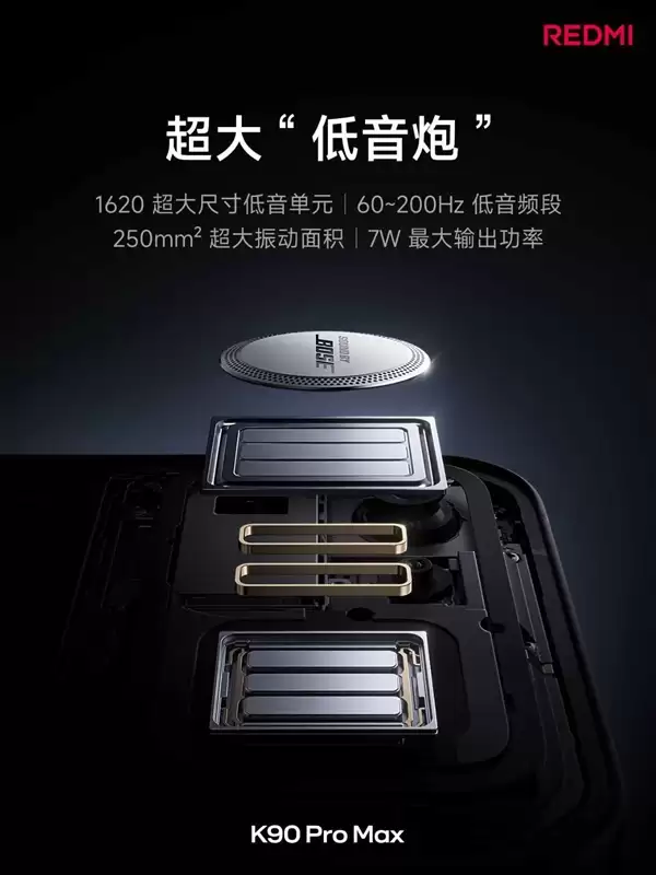 手机行业第一次实现2.1声道体验 卢伟冰:REDMI K90 Pro Max行业唯一