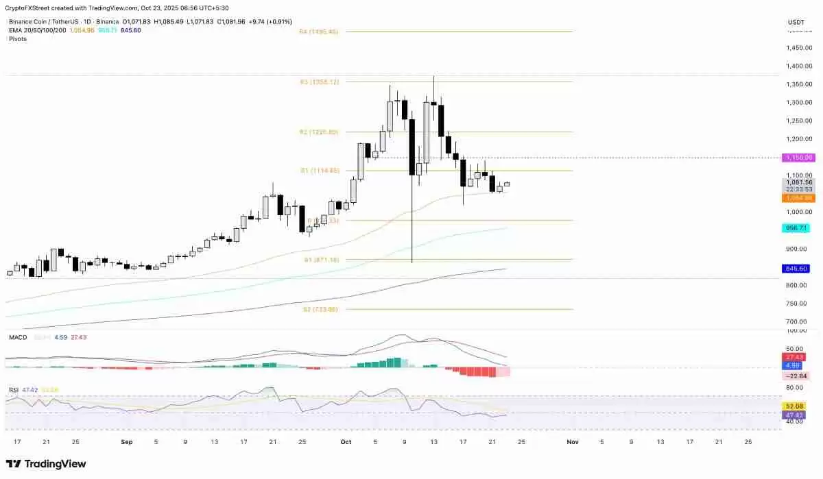 山寨币价格预测:HYPE下降三角突破,BNB,XMR随势反弹