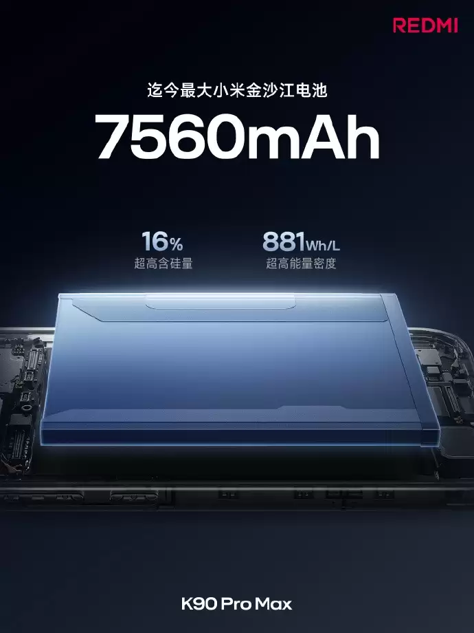 REDMI K90 Pro Max全能旗舰发布:3999元起,续航、屏幕、性能、音质全拉满