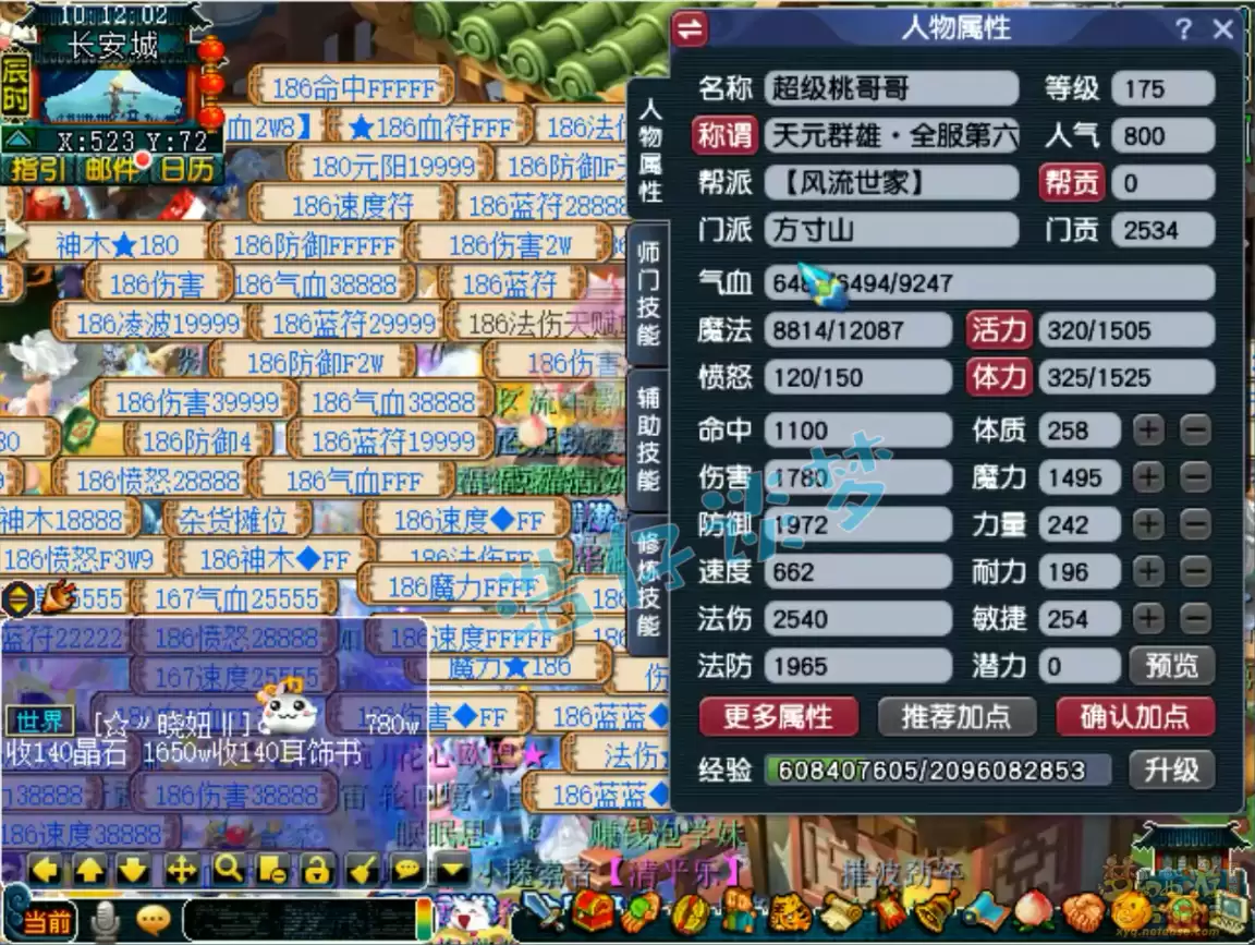 梦幻西游魔方寸装备展示图175级