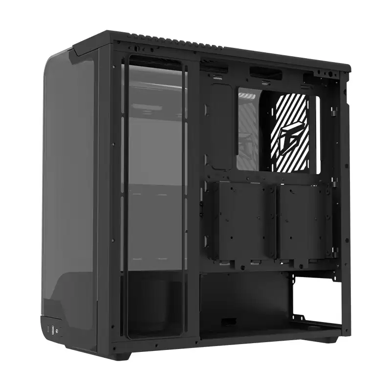 七彩虹推出标准版 iGame C25A 机箱：瀑布曲面玻璃 + 横流风机