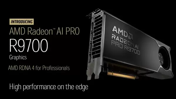 AMD最强RDNA4显卡!Radeon AI PRO R9700售价公布:1299美元