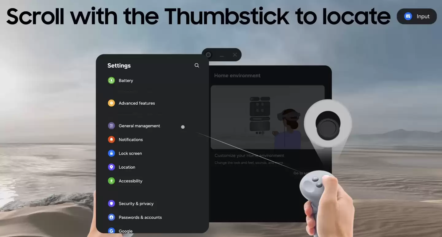 三星 Galaxy XR 头显细节:控制器用 5 号电池,未提及触控传感器
