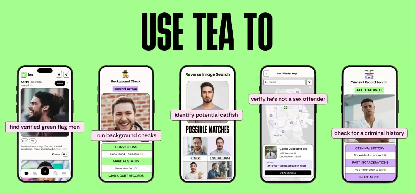 以“曝光”约会对象信息为卖点：Tea 与 TeaOnHer 两款 App 已被苹果下架