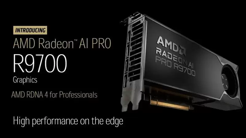 AMD发布32GB显存Radeon AI Pro R9700,10月27日上市