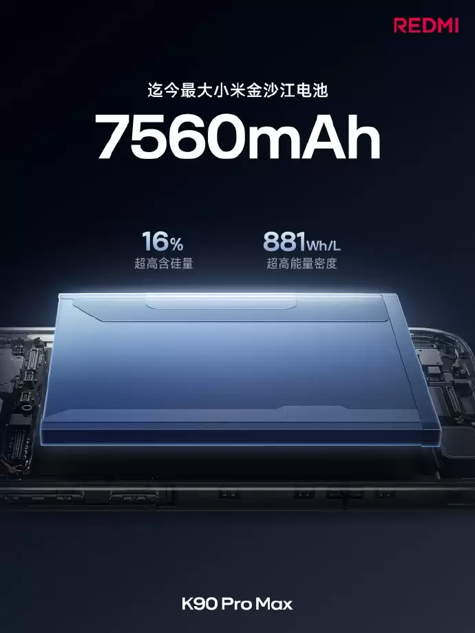 REDMI K90系列正式发布,售价2599元起!