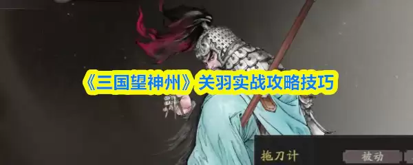 《三国望神州》关羽实战攻略技巧