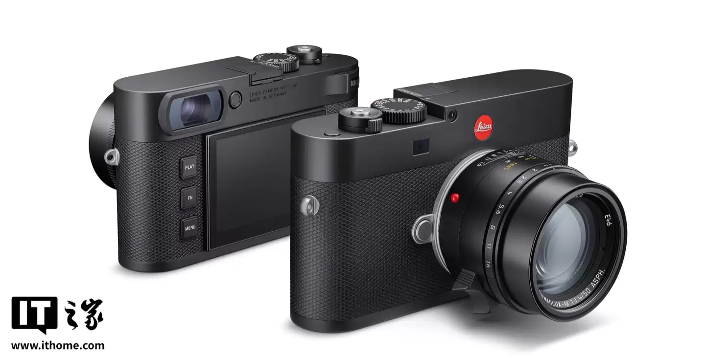 首款内置 EVF 的 M 系统:徕卡 M EV1 相机发布,搭 60.3MP CMOS / 576 万像素电子取景器、售 63800 元