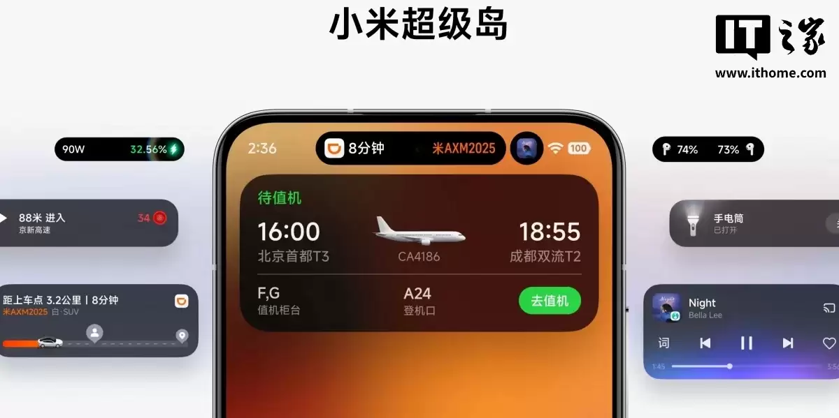 小米发布澎湃 OS 超级岛开发、接入指南,助力开发者轻松接入