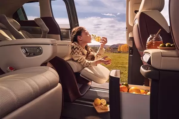 配60升大油箱 小鹏X9增程版内饰公开：全车用4.2米进口真木