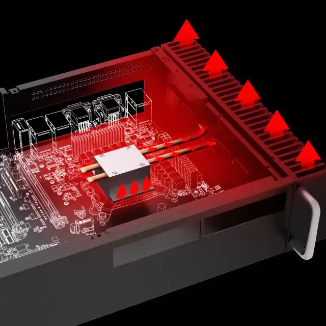 Akasa 推出 2U 高度被动散热机箱 Kepler,支持 35W TDP 处理器