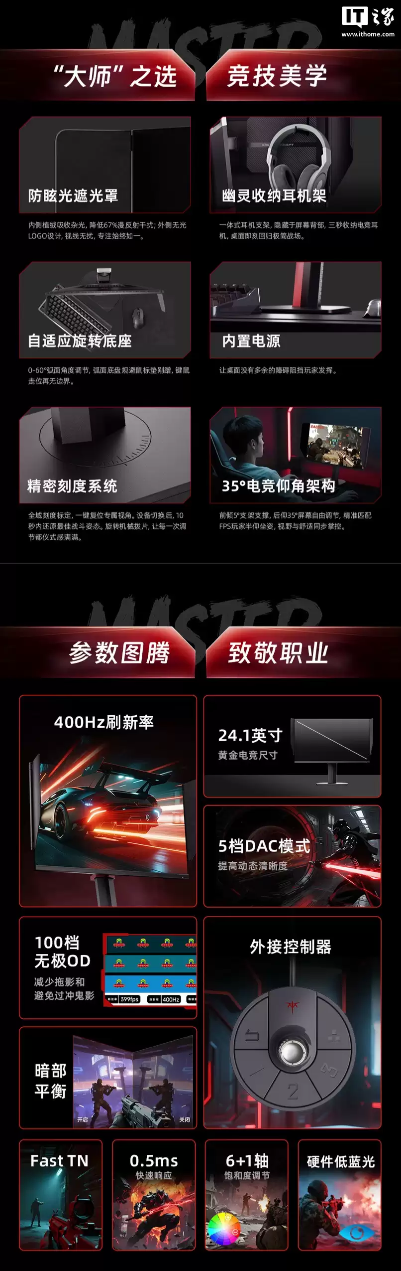 1080P 400Hz 内置电源，KTC 大师25M1 显示器 2999 → 1984 元限时特价