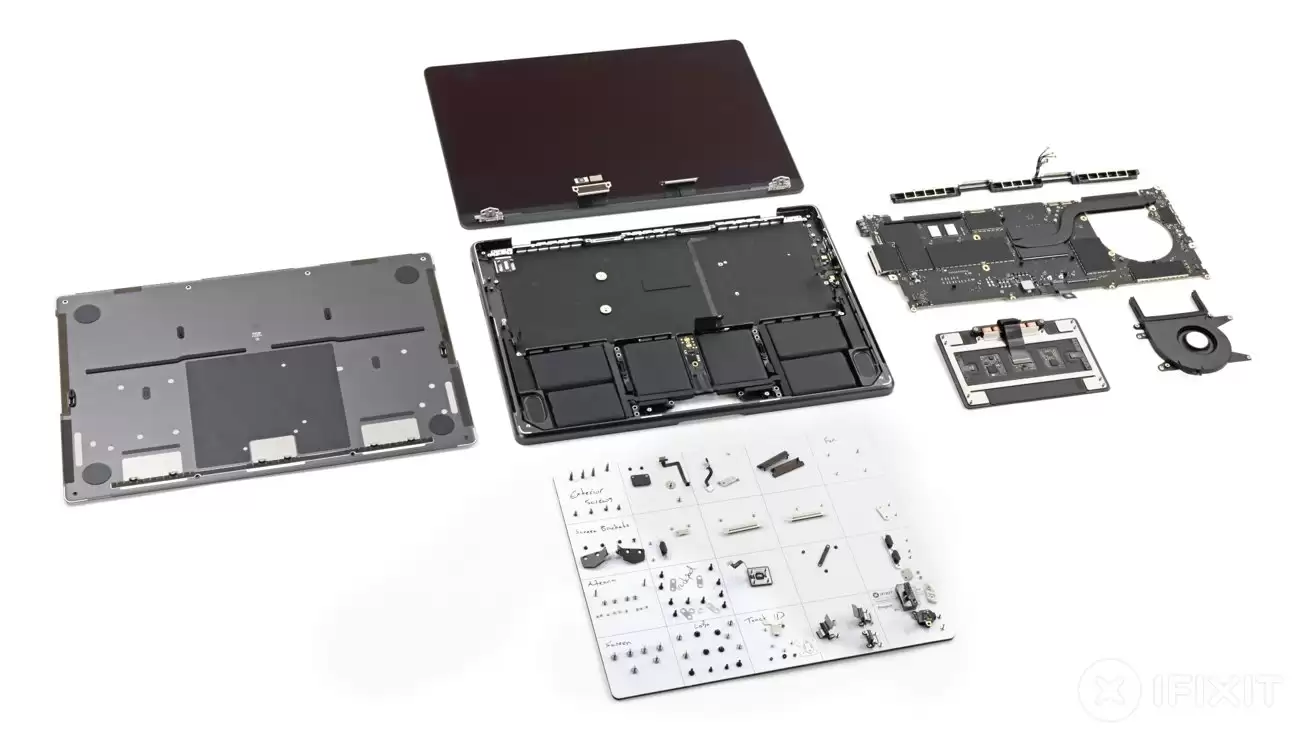 4/10 分：iFixit 拆解 M5 MacBook Pro，苹果简化换电池流程