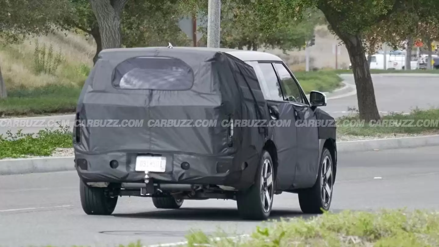 2027 款胜达路测图曝光，有望为现代旗下首款增程车型