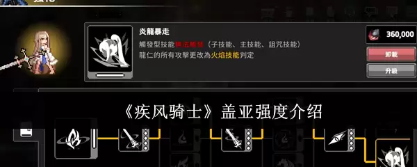 《疾风骑士》盖亚强度介绍