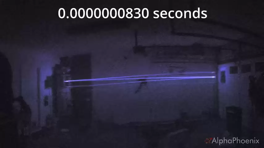 每秒 20 亿帧：科学家以简易自制相机拍摄光速运动影像