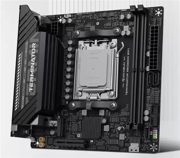 铭瑄B850BKB ITX迷你主板发布:显卡插在背面 清爽、满血