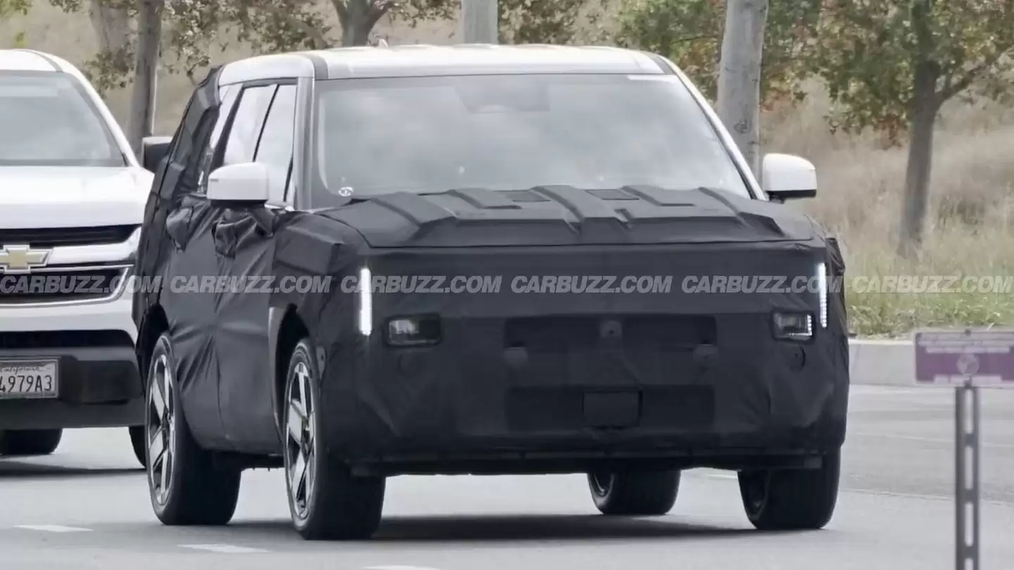 2027 款胜达路测图曝光，有望为现代旗下首款增程车型