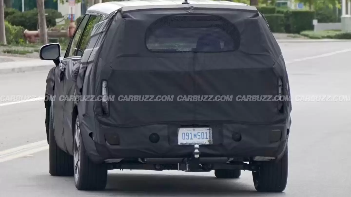 2027 款胜达路测图曝光，有望为现代旗下首款增程车型