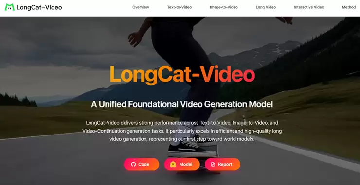 美团开源LongCat-Video支持高效长视频生成,迈出