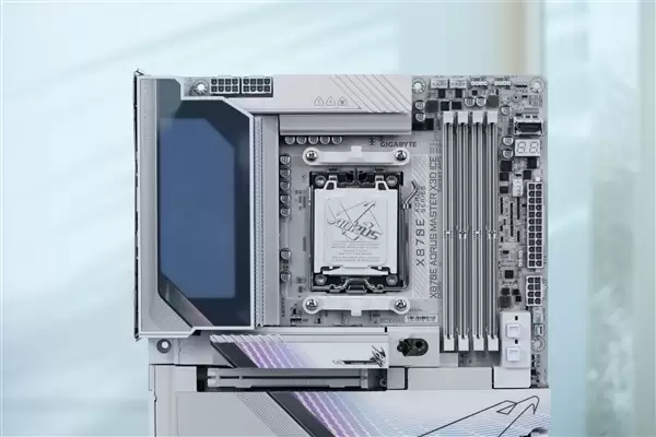 支持DDR5-9000!技嘉X870E AORUS X3D主板图赏