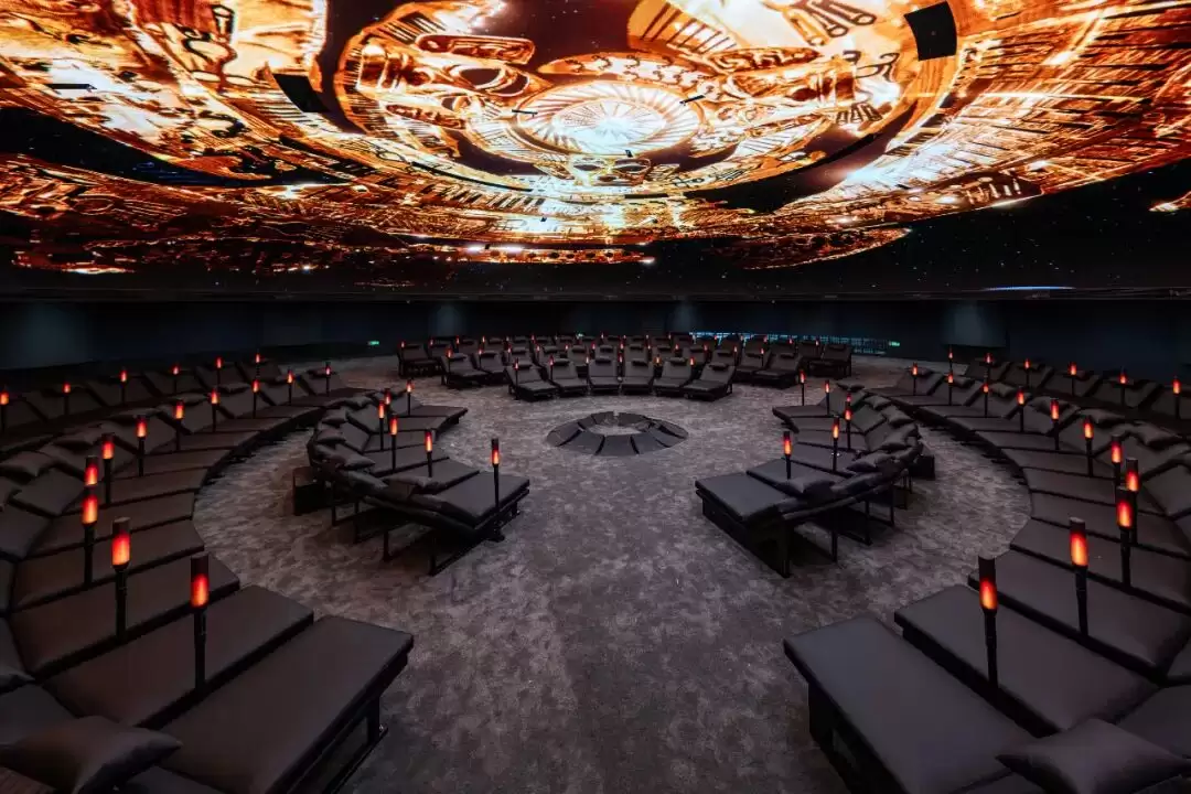 全国首创：三星堆博物馆全景音画数字艺术剧场开放试运行，直径 20 米巨型 LED 穹顶